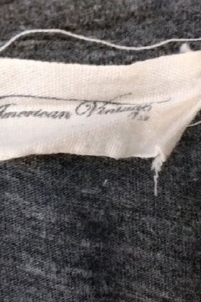 T-shirt American Vintage Gris en Coton