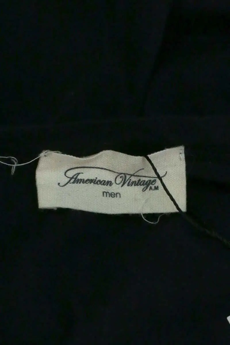 T-shirt American Vintage Noir en Coton