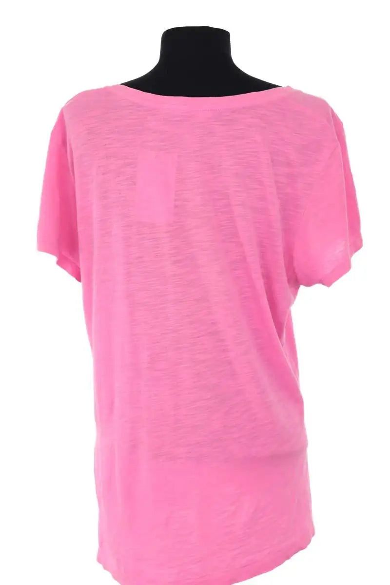 T-shirt American Vintage Rose en Coton