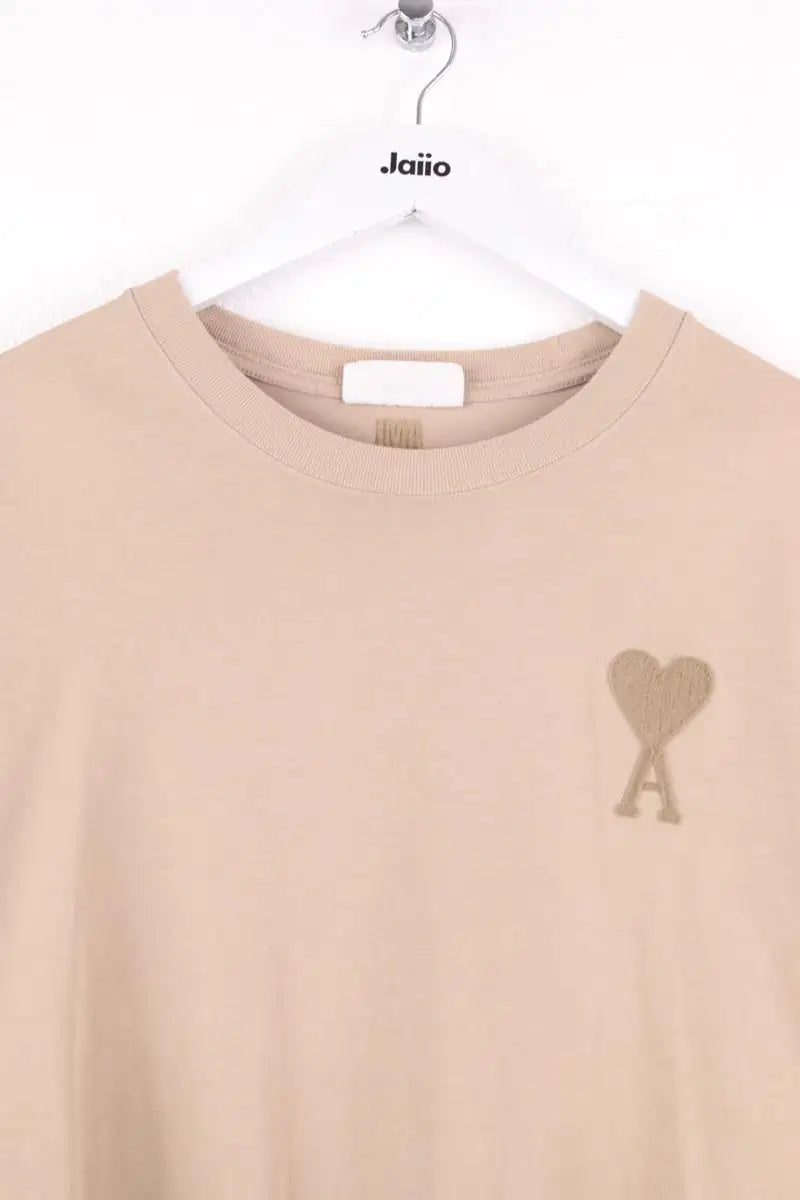 T-shirt Ami Beige en Coton