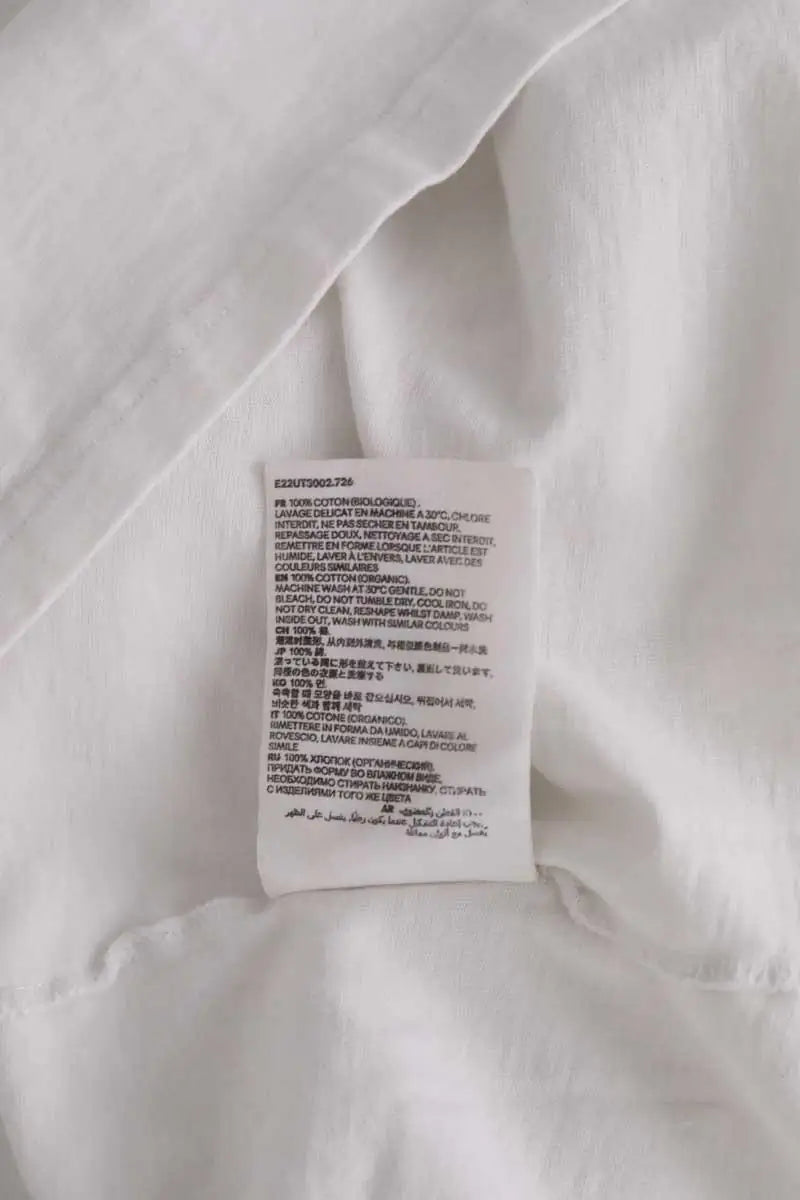 T-shirt Ami Blanc en Coton