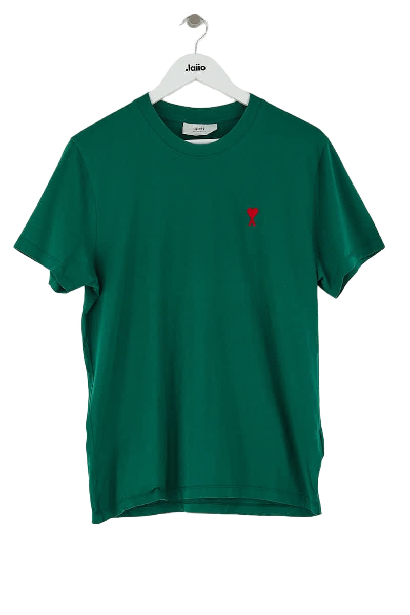 T-shirt Ami Vert en Coton, taille L - Seconde Main
