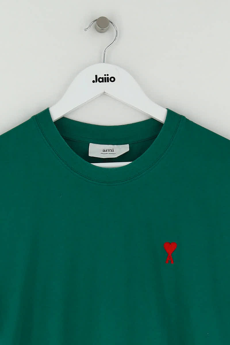 T-shirt Ami Vert en Coton