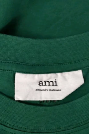T-shirt Ami Vert en Coton