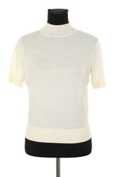 T-shirt Anine Bing Blanc en Laine, taille XS - Seconde Main