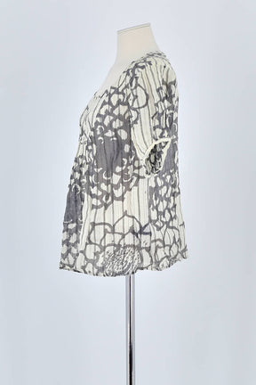 T-shirt Antik Batik Blanc en Coton