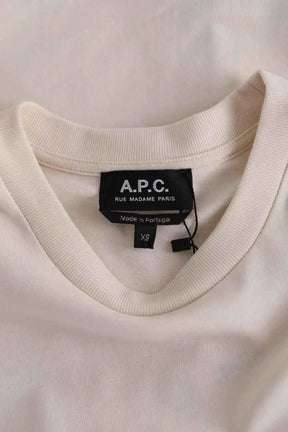 T-shirt APC Beige en Coton