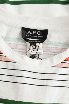 T-shirt APC Blanc en Coton