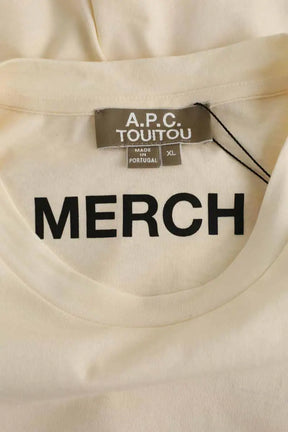 T-shirt APC Jaune en Coton