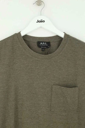 T-shirt APC Kaki en Coton