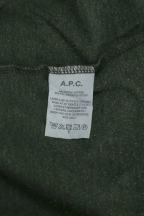 T-shirt APC Kaki en Coton