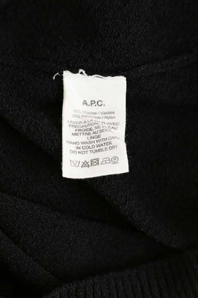 T-shirt APC Noir en Viscose