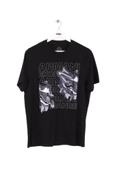 T-shirt Armani Exchange Noir en Coton, taille M - Seconde Main