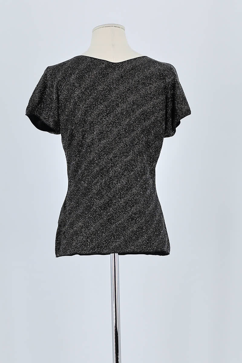 T-shirt Armani Noir en Coton