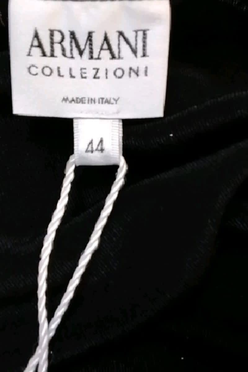 T-shirt Armani Noir en Coton