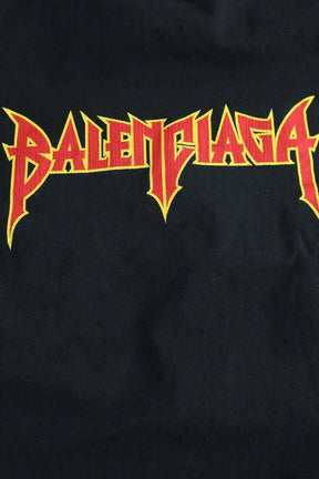 T-shirt Balenciaga Noir en Coton