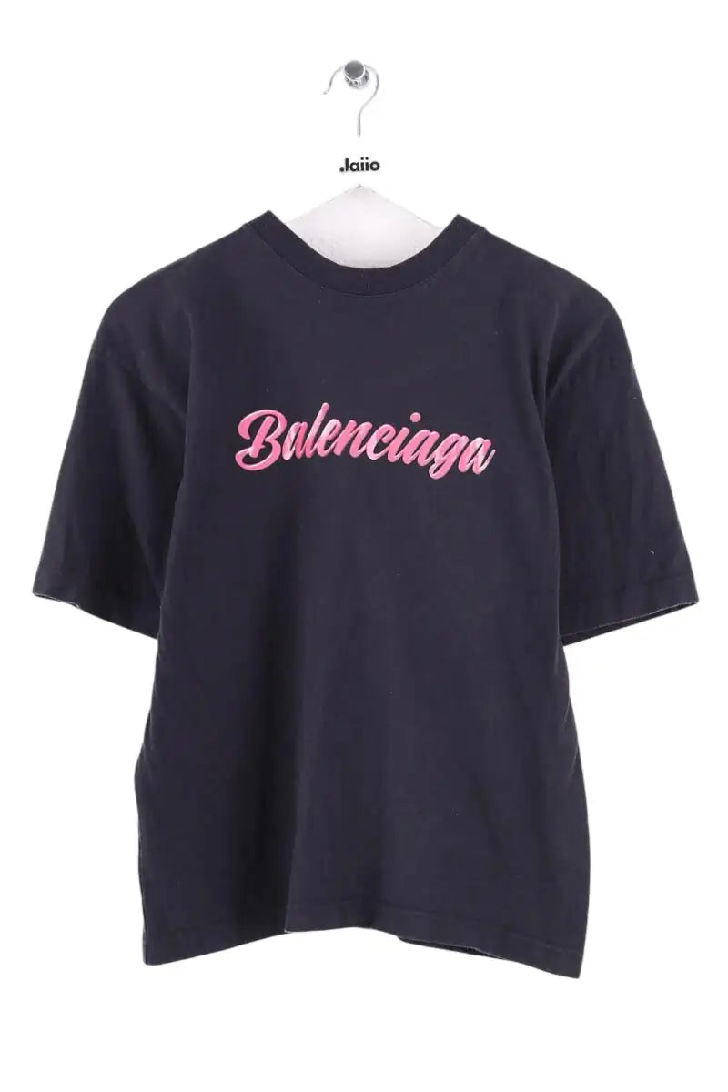 T-shirt Balenciaga Noir en Coton, taille XS - Seconde Main