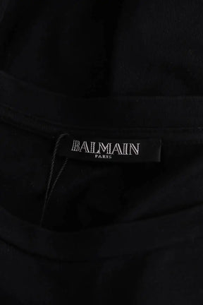 T-shirt Balmain Noir en Coton