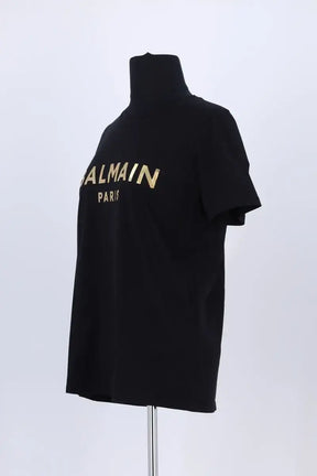 T-shirt Balmain Noir en Coton