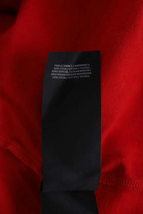 T-shirt Balmain Rouge en Coton