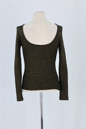 T-shirt Balzac Argent en Coton