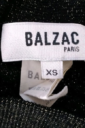 T-shirt Balzac Argent en Coton
