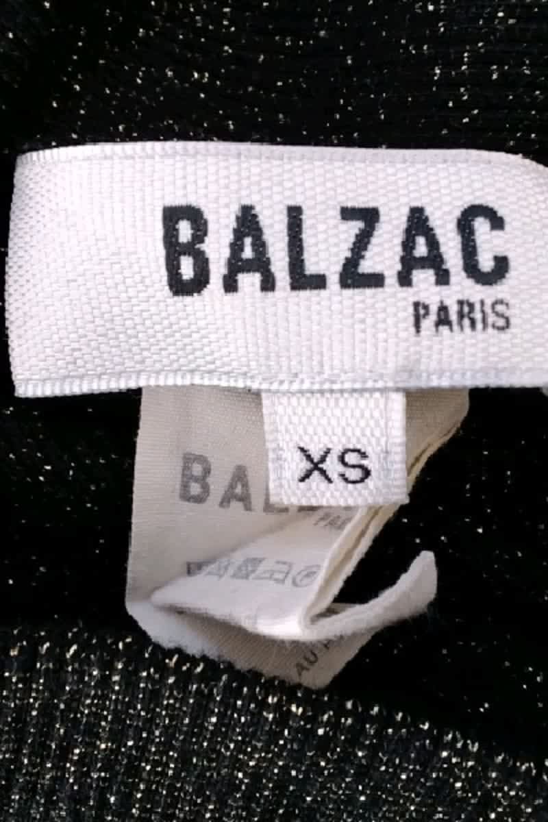 T-shirt Balzac Argent en Coton