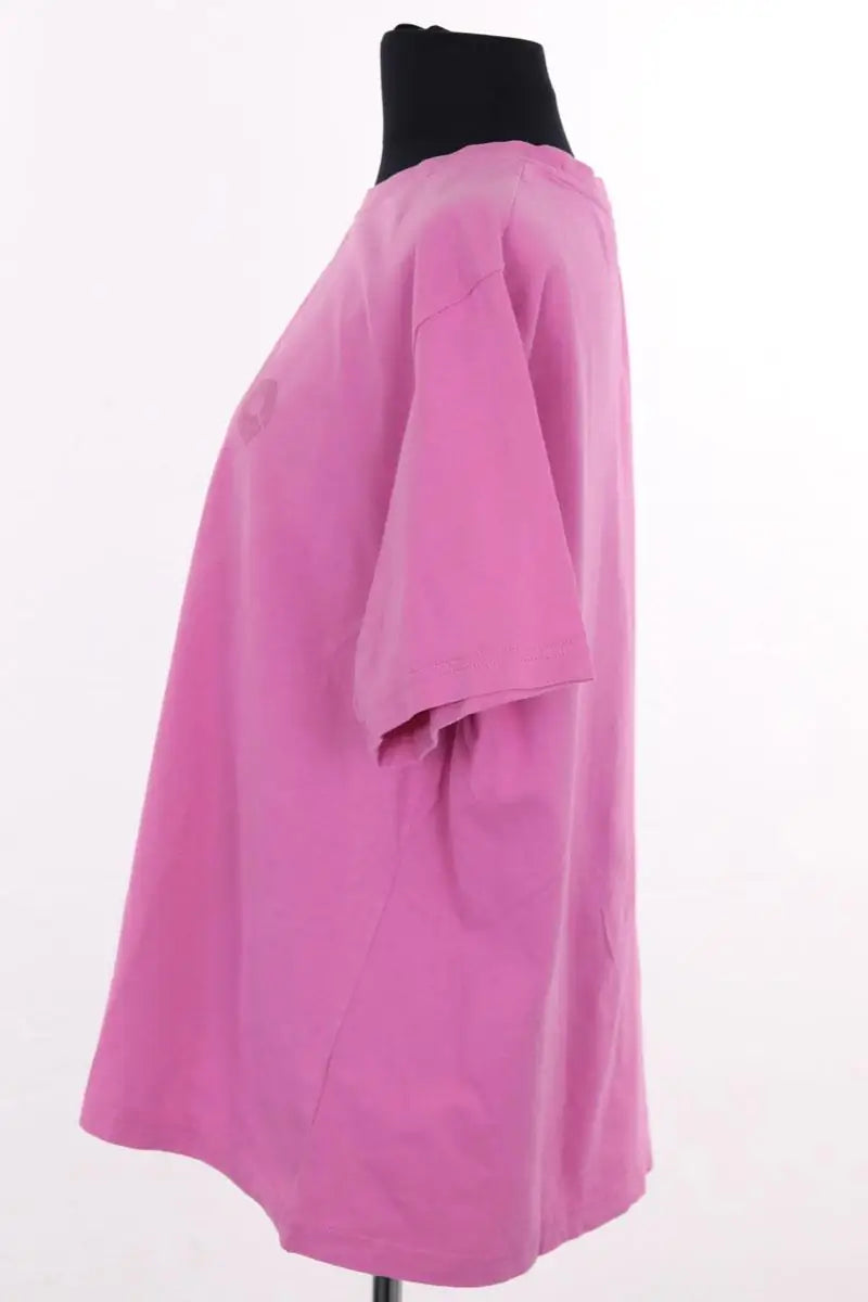 T-shirt Balzac Rose en Coton