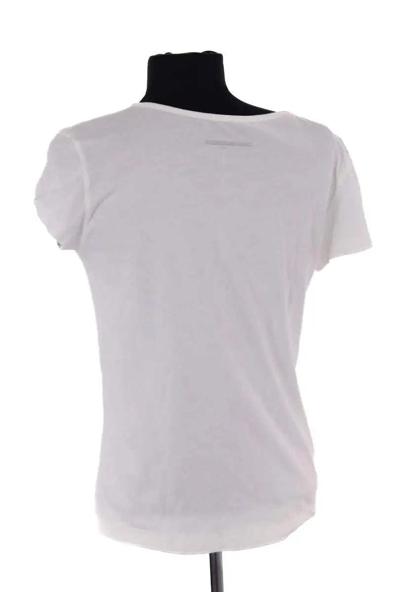 T-shirt Barbara Bui Blanc en Coton