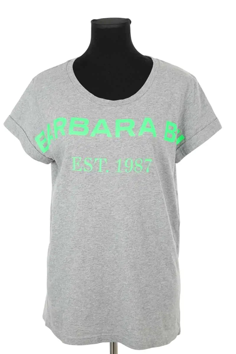 T-shirt Barbara Bui Gris en Coton, taille TU - Seconde Main