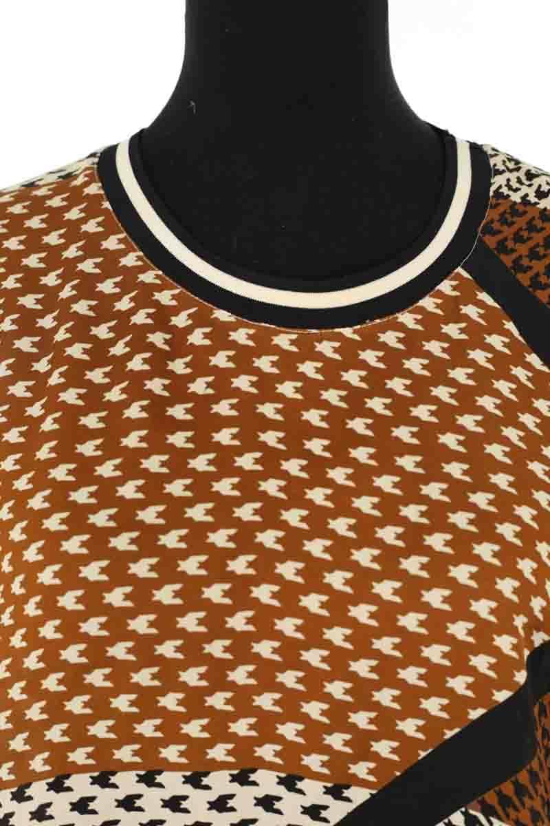 T-shirt Barbara Bui Marron en Viscose