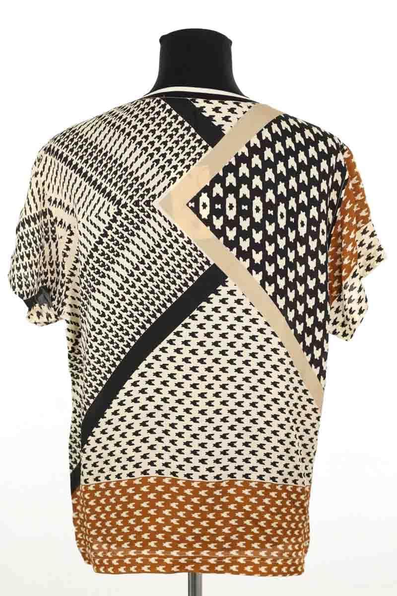 T-shirt Barbara Bui Marron en Viscose