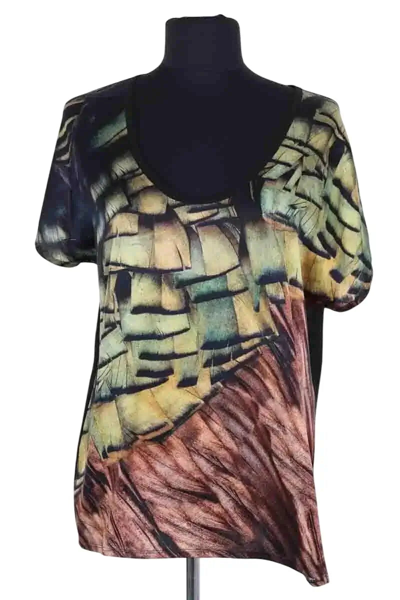 T-shirt Barbara Bui Noir en Synthétique, taille S - Seconde Main