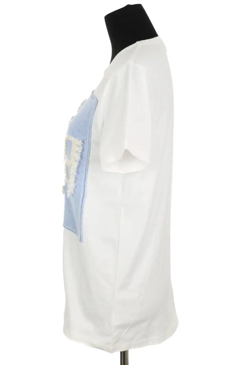 T-shirt Barrie Blanc en Coton