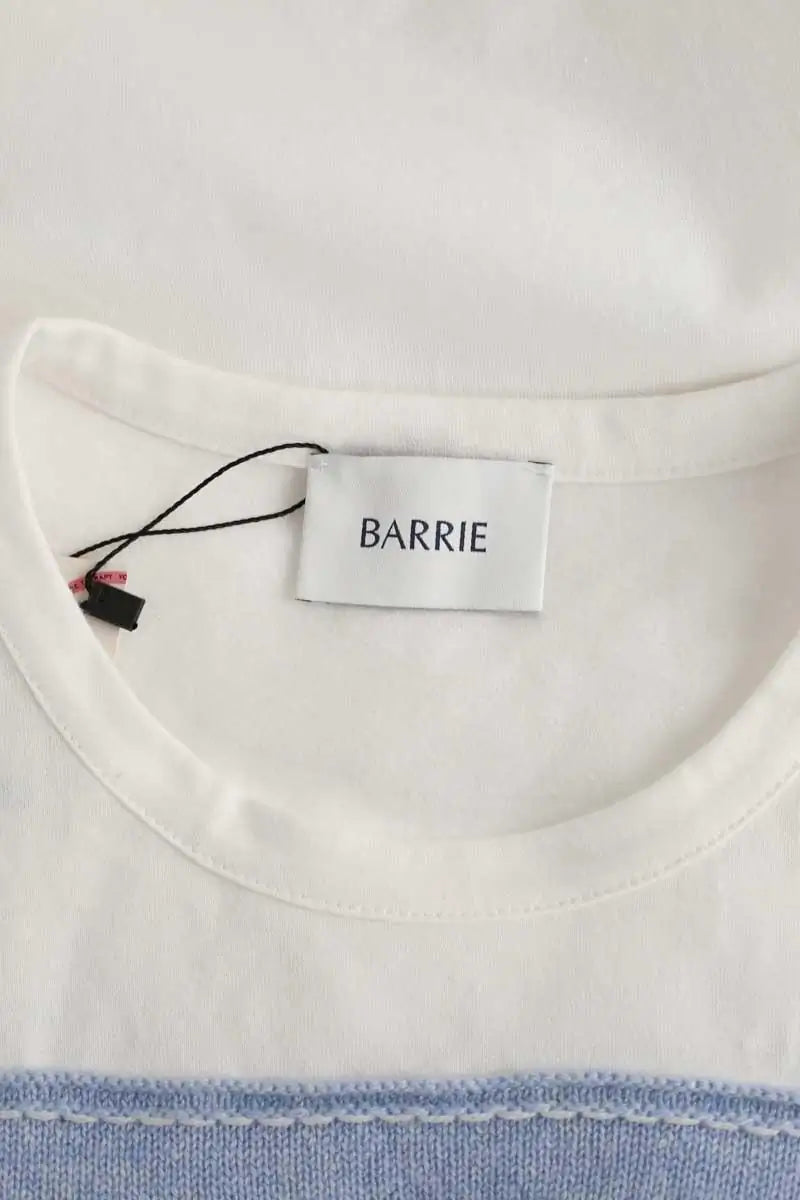 T-shirt Barrie Blanc en Coton
