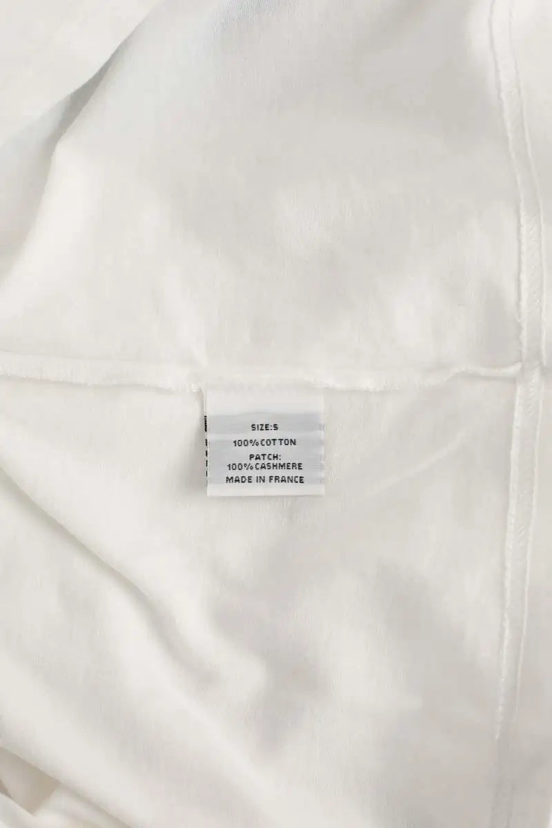 T-shirt Barrie Blanc en Coton