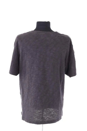 T-shirt Ba&Sh Anthracite en Lin