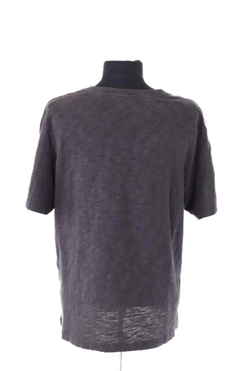 T-shirt Ba&Sh Anthracite en Lin