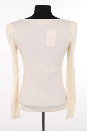 T-shirt Ba&Sh Beige en Coton