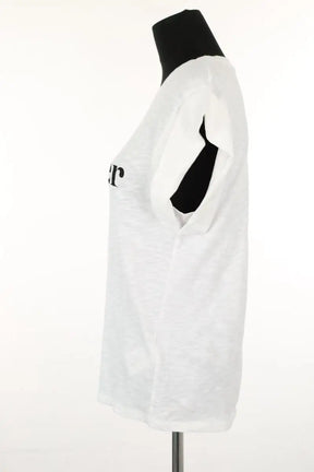 T-shirt Bash Blanc en Coton
