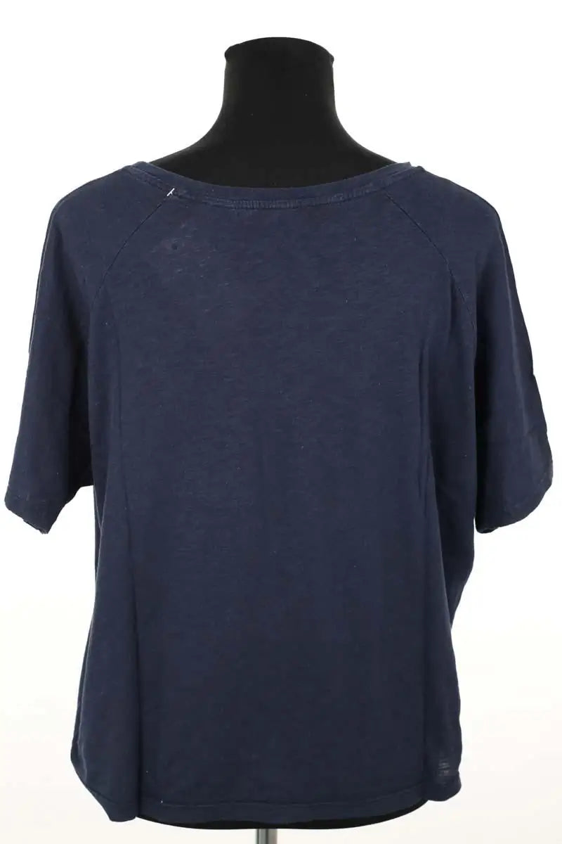 T-shirt Ba&Sh Bleu en Coton