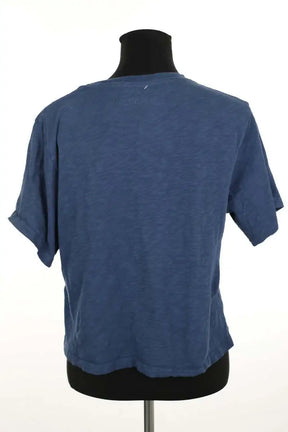 T-shirt Ba&Sh Bleu en Coton