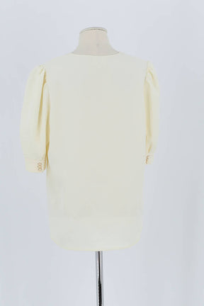 T-shirt Bash Ecru en Polyester