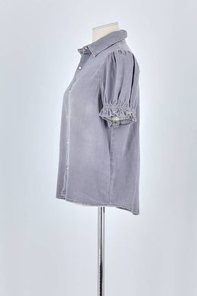 T-shirt Bash Gris en Coton