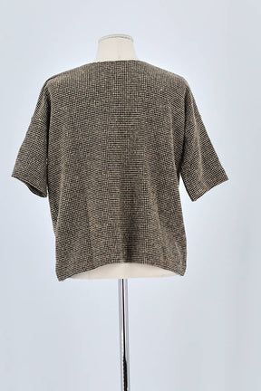 T-shirt Bash Marron en Laine