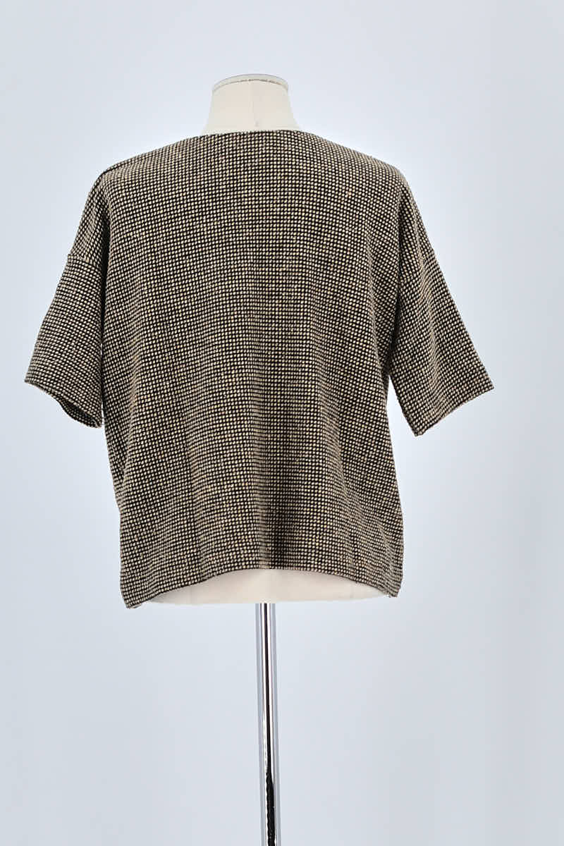 T-shirt Bash Marron en Laine
