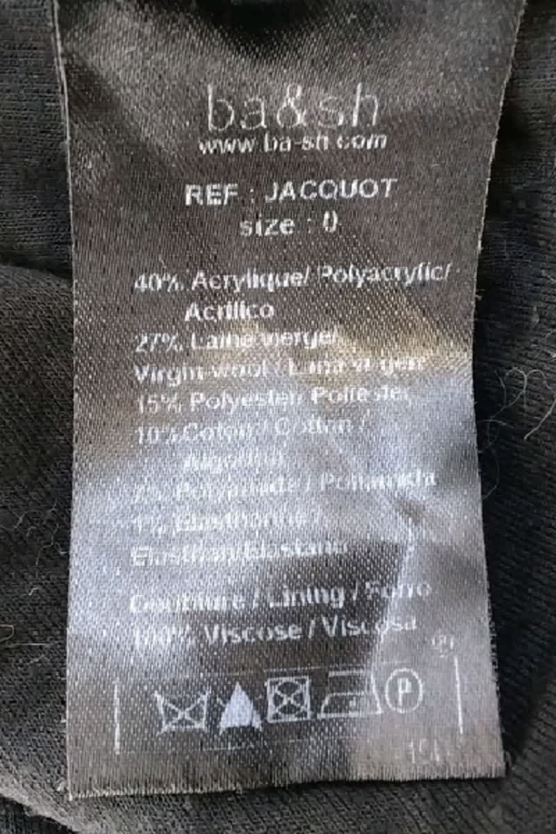 T-shirt Bash Marron en Laine