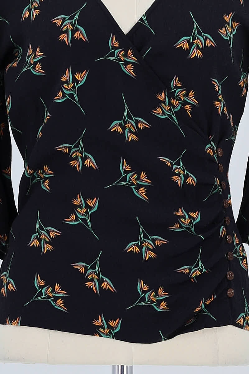 T-shirt Bash Noir en Viscose