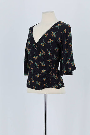 T-shirt Bash Noir en Viscose