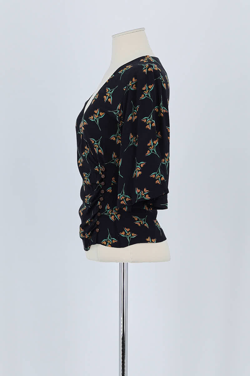 T-shirt Bash Noir en Viscose